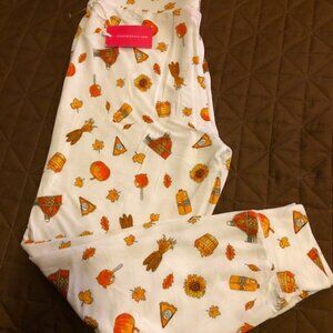 ISAAC MIZRAHI FALL PATTERN LOUNGE PANTS NWT XL $16